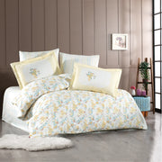 Hobby Perla Sarı - Poplin Double Duvet Cover Set