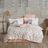 Hobby Fiesta Salmon - Poplin Double Duvet Cover Set