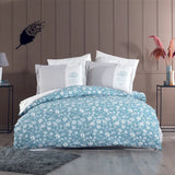 Hobby Carmen Turquoise - Poplin Double Duvet Cover Set