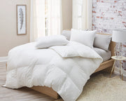 Batiste White Goose Down Comforter - Color: White | Pack Of: 1 | Fill weight: All season weight