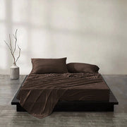 Brown Extra Soft Cozy Sheet Set 12" Deep Pocket