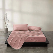 Rose Pink Extra Soft Cozy Sheet Set 12" Deep Pocket