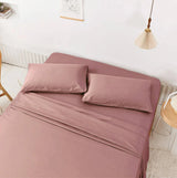 Rose Pink Extra Soft Cozy Sheet Set 12" Deep Pocket