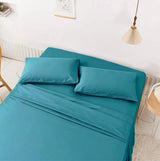 Turquoise Blue Extra Soft Cozy Sheet Set 12" Deep Pocket