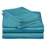 Turquoise Blue Extra Soft Cozy Sheet Set 12" Deep Pocket