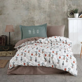 Hobby Paradise Coffee - Poplin Studio Single Duvet Cover Set