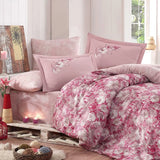 Hobby Romina Pink - Double Satin Duvet Cover Set