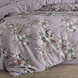 Hobby Elvira Gri - Ranforce Double Duvet Cover Set