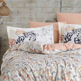 Hobby Fiesta Salmon - Poplin Double Duvet Cover Set