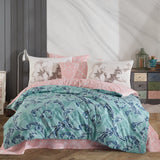 Hobby Avangarde Green - Ranforce Double Duvet Cover Set