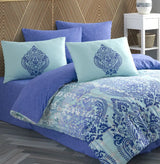 Hobby Desire Turquoise - Ranforce Double Duvet Cover Set