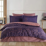 Hobby Gris Purple - Double Satin Duvet Cover Set