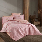 Hobby Missy Pudra - Double Poplin Quilted Duvet Cover Set