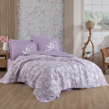 Hobby Hira Lila - Single Poplin Quilted Duvet Cover Set