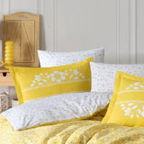 Hobby Sofia Sarı - Poplin Double Duvet Cover Set