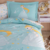 Hobby Princess Green - Poplin Studio Single Duvet Cover Set