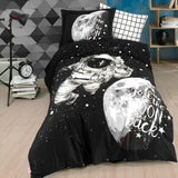 Hobby Galaxy Black - Poplin Studio Duvet Cover Set