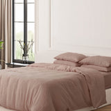 Clay - 100% Pure Linen | Linen Cotton Mix | 3 Piece Duvet Cover Set |