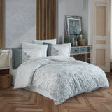 Hobby İrene Gray - Poplin Double Duvet Cover Set