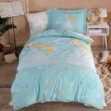 Hobby Princess Green - Poplin Studio Single Duvet Cover Set