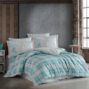 Hobby denim turquoise - Poplin Single Duvet Cover Set