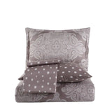 Hobby Ruby Cappuccino - Double Satin Duvet Cover Set