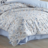 Hobby Fiesta Blue - Poplin Double Duvet Cover Set