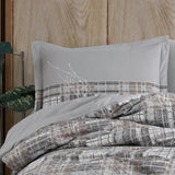 Hobby Lucia Gray - Poplin Studio Single Duvet Cover Set