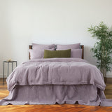 Light Mauve - 100% Pure Linen | Linen Cotton Mix | 3 Piece Duvet Cover