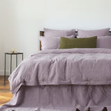 Light Mauve - 100% Pure Linen | Linen Cotton Mix | 3 Piece Duvet Cover