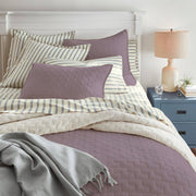 Light Mauve - 3-Piece Quilt Bedding with Pillowcases | Lightweight Bla