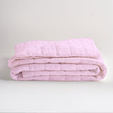 Lilac - 3-Piece Quilt Bedding with Pillowcases | Lightweight Blanket |