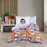 Hobby Wow! MULTİCOLOR - Poplin Studio Duvet Cover Set