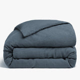 Midnight Blue - 100% Pure Linen | Linen Cotton Mix | 3 Piece Duvet