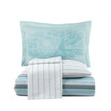 Hobby Talisa Aqua - Poplin Double Duvet Cover Set