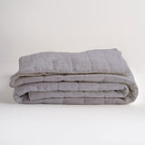 Light Grey - 3-Piece Quilt Bedding with Pillowcases | Lightweight