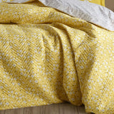 Hobby Sofia Yellow - Double Poplin Quilted Duvet Cover Set