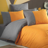 Hobby Diamond Orange - Poplin Single Duvet Cover Set