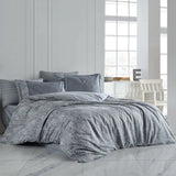 Hobby Silvana Gray - Poplin Double Duvet Cover Set