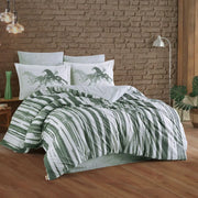 Hobby Cascade Green - Poplin Double Duvet Cover Set