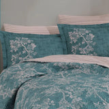 Hobby Dream Turquoise - Double Poplin Quilted Duvet Cover Set