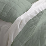 SageGreen - 3-Piece Quilt Bedding with Pillowcases | Lightweight