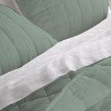 SageGreen - 3-Piece Quilt Bedding with Pillowcases | Lightweight