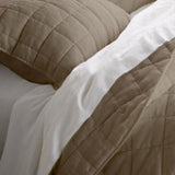 NaturalBeige - 3-Piece Quilt Bedding with Pillowcases | Lightweight