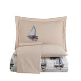 Hobby Milena Mavi - Ranforce Double Duvet Cover Set