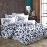 Hobby Silvia Navy Blue - Ranforce Double Duvet Cover Set