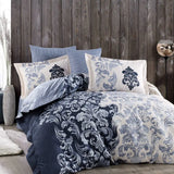 Hobby Mirella Royal - Double Poplin Quilted Duvet Cover Set