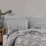 Hobby Lucia Gray - Double Poplin Kapitone Duvet Cover Set