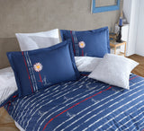 Hobby Olimpia Navy Blue - Poplin Double Duvet Cover Set