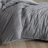 Hobby Tully Gray - Poplin Double Duvet Cover Set